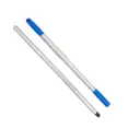 ALUMINIUM HANDLE 120CMS THREAD TWO PCS WITH CONNECTOR