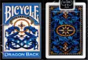 BICYCLE PLAYING CARDS POKER BLUE DRAGON 1024349