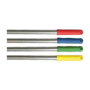ALUMINIUM HANDLE 150CMS H+T WITH BLUE CAP PROFESSIONAL YH