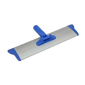 MICROFIBER FLAT MOP VELCRO HOLDERS PROFESSIONAL (40CMS, BLUE)