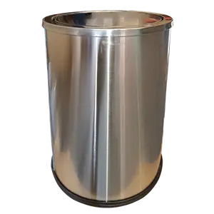 STAINLESS STEEL SWING TOP BIN ECOLINE (40LTRS)