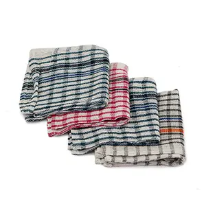 [J000456] KITCHEN TOWEL MIX COLOUR COTTON 30X50 CMS ECOLINE
