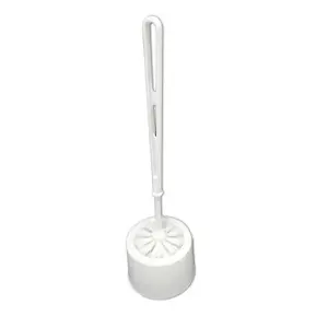 W/C TOILET BRUSH WHITE WITH HOLDER
