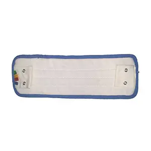 MICROFIBER FLAT MOP FLAP&RING 40 CM SLEEVES POCKET