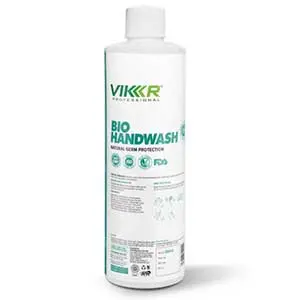 [C000845] BIO HAND WASH PUMP 500ML VIKR NATURES ESSENCE (PEARLIZED LIGHT BEIGE)