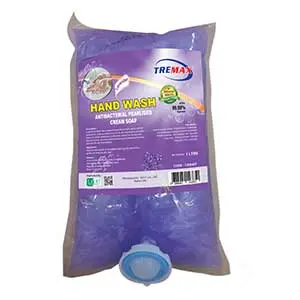 [C000437] ANTIBACTERIAL HANDWASH LAVENDER 1LTR SACHET TREMAX