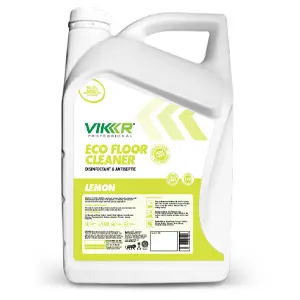 [C000925] FLOOR CLEANER VIKR 5 LTRS LEMON VIKR