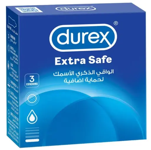 [S000201] DUREX EXTRA SAFE CONDOMS PACK OF 3 3116983