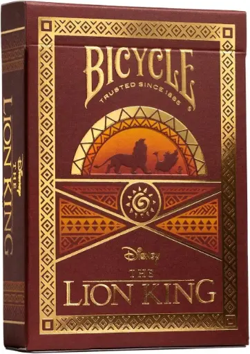 [73854096925] BICYCLE PLAYING CARDS  DISNEY - LION KING 10042418