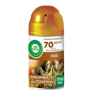[C000008] AIRWICK AIRFRESHNER FRESHMATIC REFILL 250ML GBS (OUD)