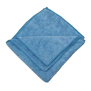 [J000176COL] MICROFIBER CLOTH 40 X 40 CMS (BLUE, PROFESSIONAL)