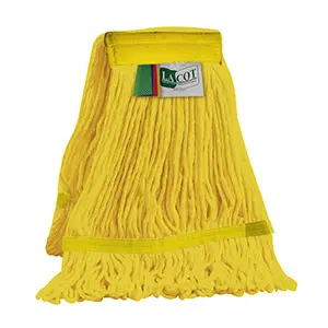 [J000881GEM] KENTUCKY MOP LOOPED END 450GMS COLORED YARN PROFESSIONAL (YELLOW)