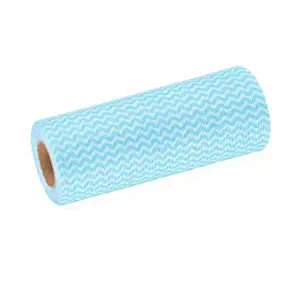 [J001359] ALL PURPOSE KITCHEN/DISH JERRY CLOTH 30CM X 33CM ROLLS ECOLINE (BLUE)