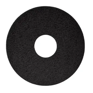 [J001371] FLOOR SCRUBBING PADS TREMAX (17", BLACK)