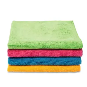 [J001559COL] MICROFIBER CLOTH 40 X 40 CMS (YELLOW, ECOLINE)
