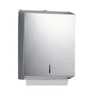 [P000327] INTERFOLD DISPENSER STAINLESS STEEL PROFESSIONAL (MIRROR FINISH)